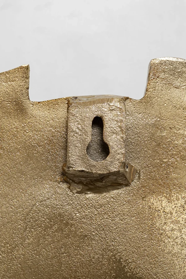 Decorazione da parete "Kala Antique" color oro Ø60cm - KARE