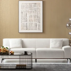 Divano 3 posti Toni Beige 230cm - KARE