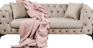 Divano Bellissima 2 posti velluto beige 200cm - KARE