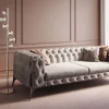 Divano Bellissima 3-posti beige 240cm - KARE