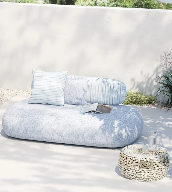 Divano Blue Marlin 2,5-posti Outdoor blu - KARE