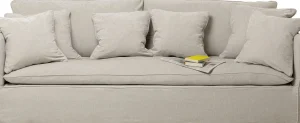 Divano Boheme 3,5 posti crema 230cm - KARE
