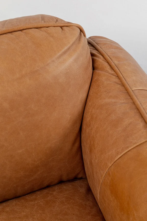 Divano Calgary Pelle Marrone Chiaro 228cm - KARE