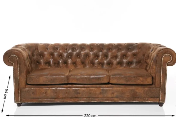 Divano Cambridge 3-Posti Vintage Smart - KARE