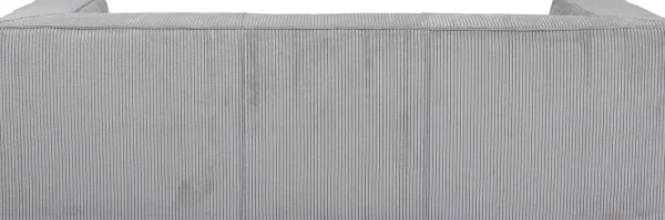 Divano Cubetto Cord 3-posti grigio chiaro 220cm - KARE