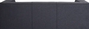 Divano Cubetto 3-posti grigio scuro 220cm - KARE