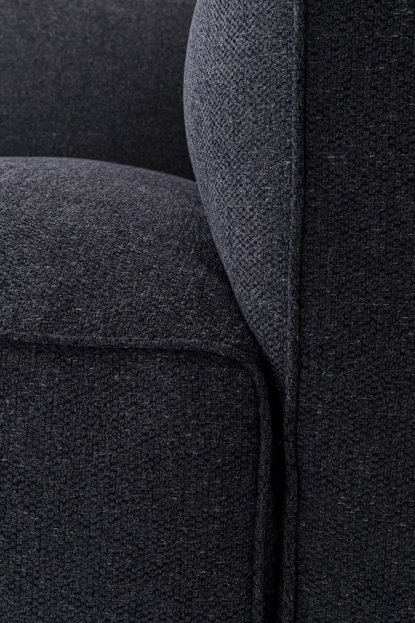 Divano Cubetto 3-posti grigio scuro 220cm - KARE