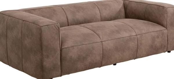Divano Cubetto 3-posti taupe 220cm - KARE