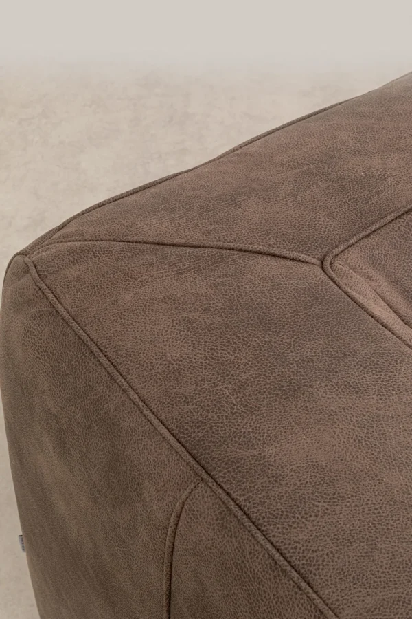 Divano Cubetto 3-posti taupe 220cm - KARE