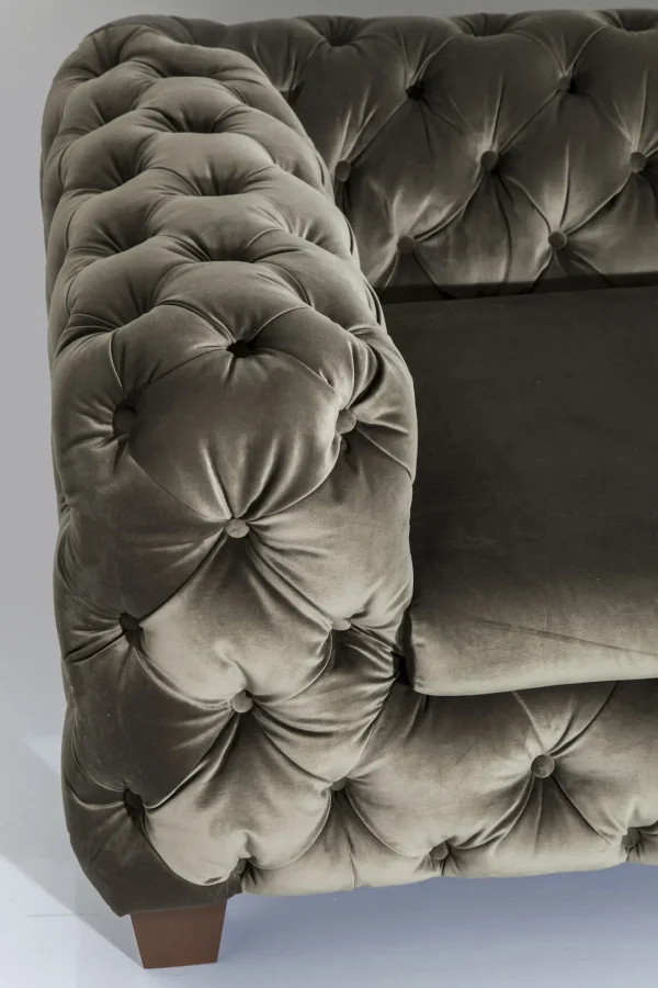 Divano Desire 3-Posti Verde Khaki - KARE