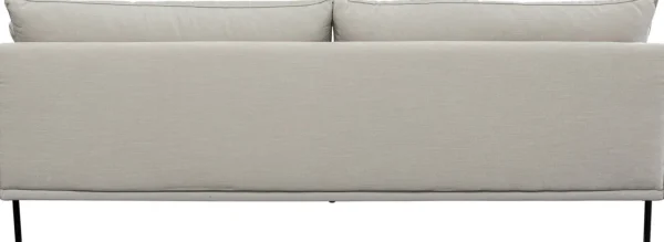 Divano Edna 3-posti crema 245cm - KARE