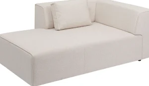 Divano Infinity Elements ottomano crema sinistra 182cm - KARE