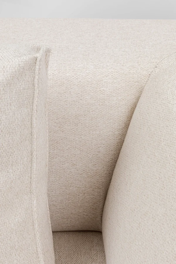 Divano Infinity Elements ottomano crema sinistra 182cm - KARE