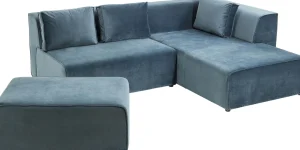 Divano Infinity Velluto Ocean Destra - KARE