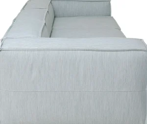 Divano Korali Beach Outdoor blu chiaro 320cm - KARE