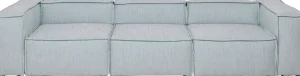 Divano Korali Beach Outdoor blu chiaro 320cm - KARE