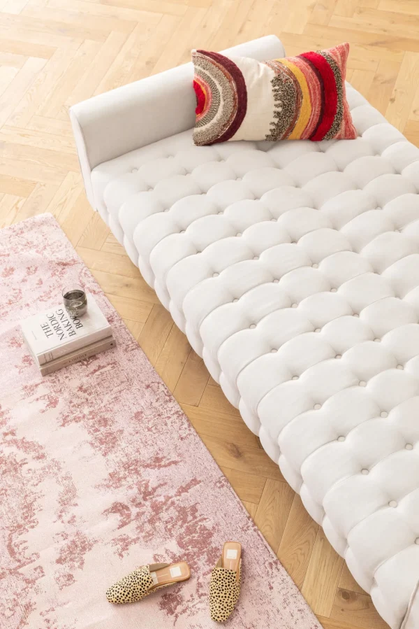 Divano letto Milchbar beige 219 cm - KARE