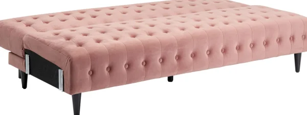 Divano letto Milchbar malva 219 cm - KARE