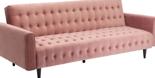 Divano letto Milchbar malva 219 cm - KARE