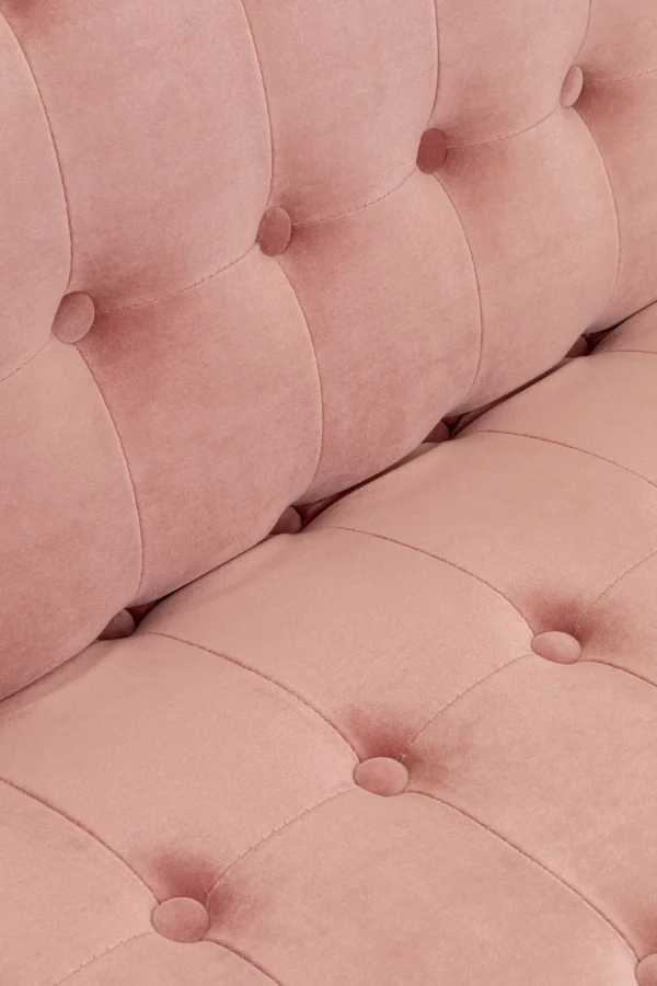 Divano letto Milchbar malva 219 cm - KARE