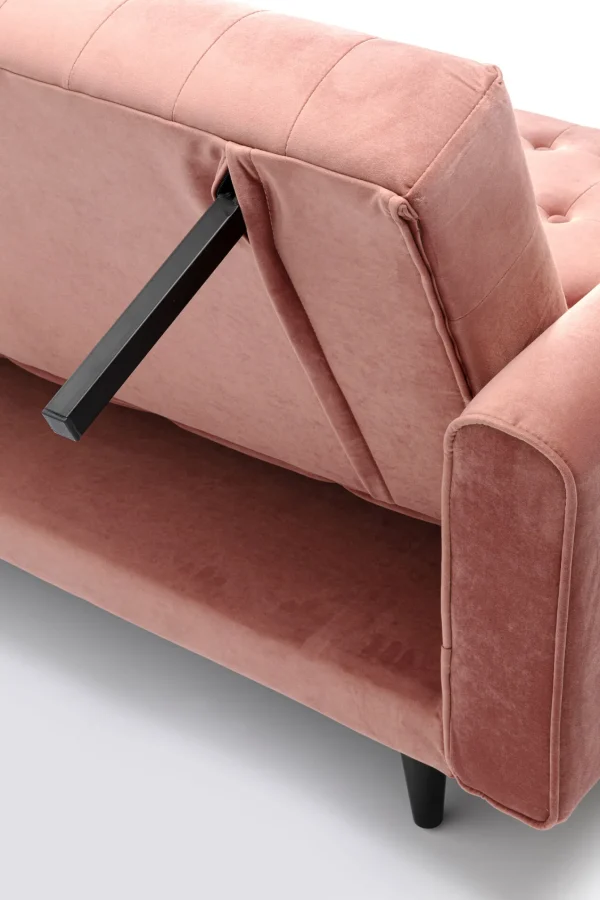Divano letto Milchbar malva 219 cm - KARE