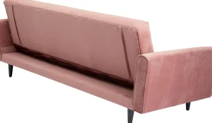 Divano letto Milchbar malva 219 cm - KARE