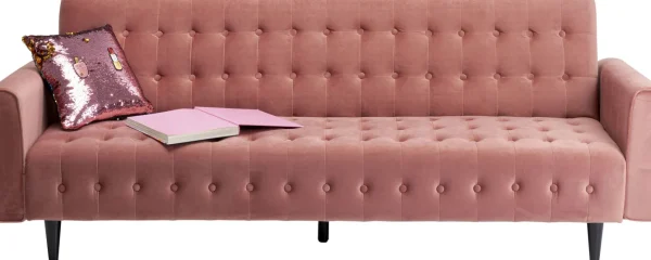 Divano letto Milchbar malva 219 cm - KARE