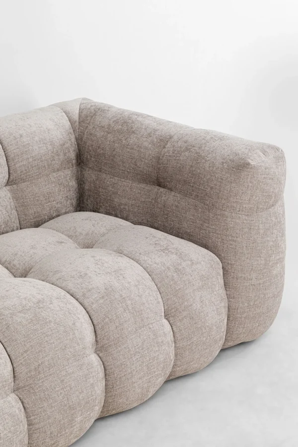 Divano 3-posti Salamanca grigio 240cm - KARE