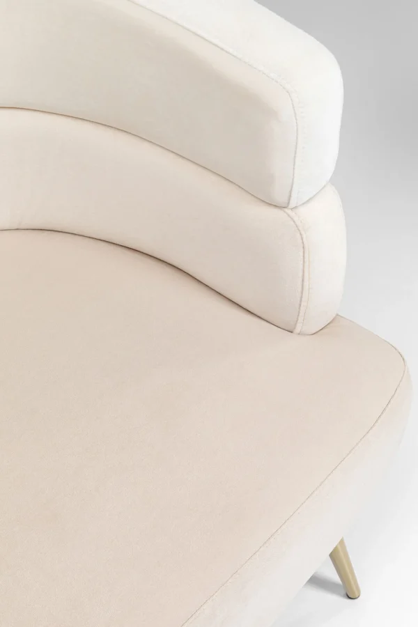 Divano Sandwich 2-posti crema 125cm - KARE