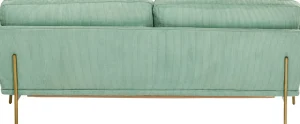 Divano Shirly 3-posti verde 221cm - KARE