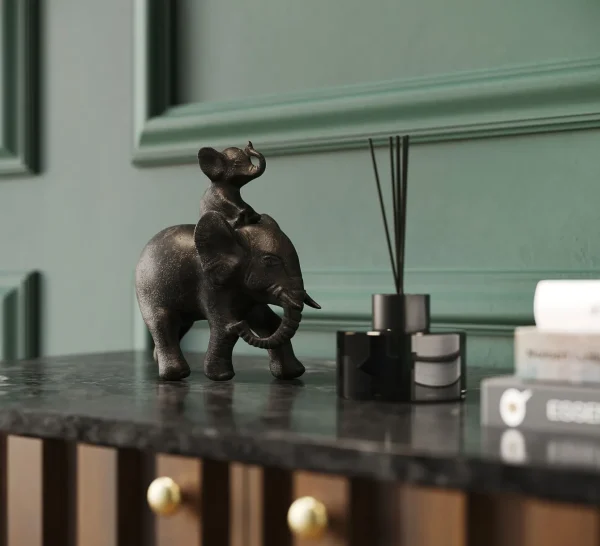 Elefante Dumbo Uno - Scultura coppia di elefanti - KARE