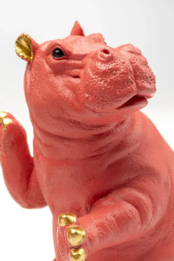 Fermalibro Hippo rosa (2/set) - KARE