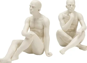 Fermalibro Meditating Man (2/Set) - KARE