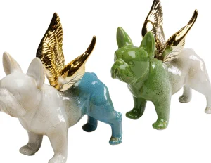 Figura decorativa Angel Wings Dog assortiti - KARE