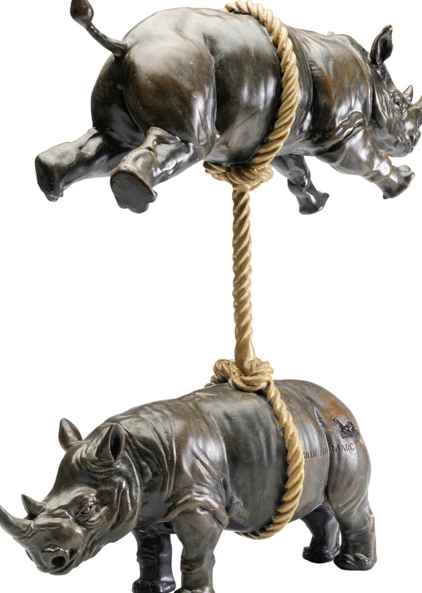 Figura decorativa Artistic Rhino 46cm - KARE