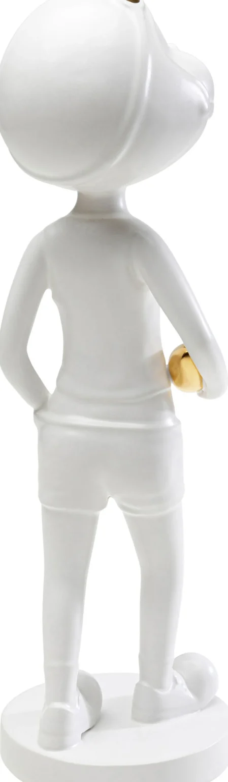 Figura decorativa Ball Girl bianco 41cm - KARE