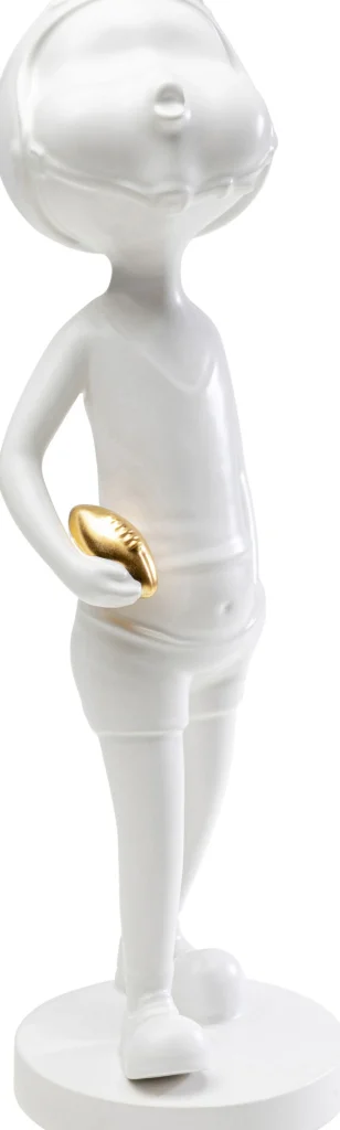Figura decorativa Ball Girl bianco 41cm - KARE