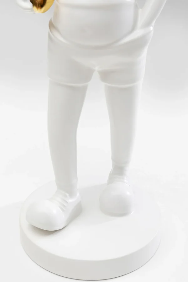 Figura decorativa Ball Girl bianco 41cm - KARE