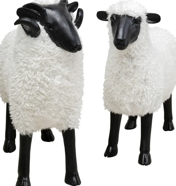 Figura decorativa Bathilde Ram bianco 78cm - KARE