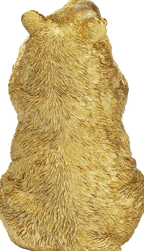 Figura decorativa Bear Lucky Mom oro 27cm - KARE