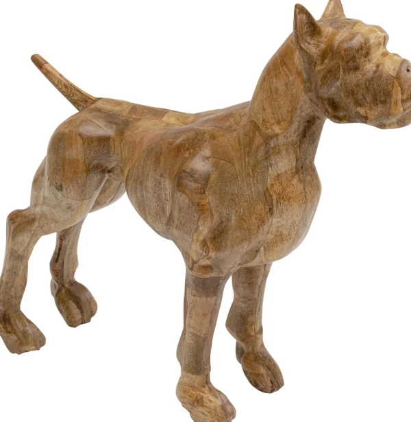 Figura decorativa Bulldog Wood 70x78cm - KARE