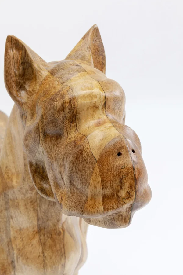 Figura decorativa Bulldog Wood 70x78cm - KARE