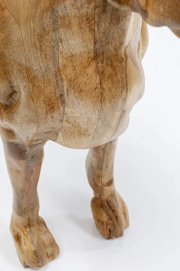 Figura decorativa Bulldog Wood 70x78cm - KARE