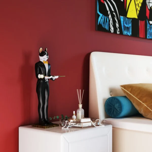 Figura decorativa Butler Dog Alfred 49cm - KARE