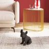 Figura decorativa con forma di cane (bulldog) in attesa di dolcetti - KARE