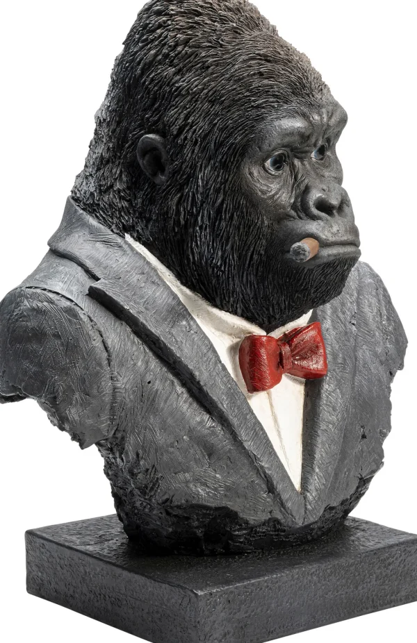Figura decorativa con forma di gorilla con smoking - KARE