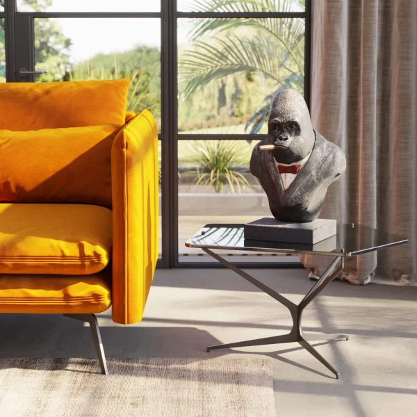 Figura decorativa con forma di gorilla con smoking - KARE