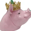 Figura decorativa Crowned Pig 28cm - KARE