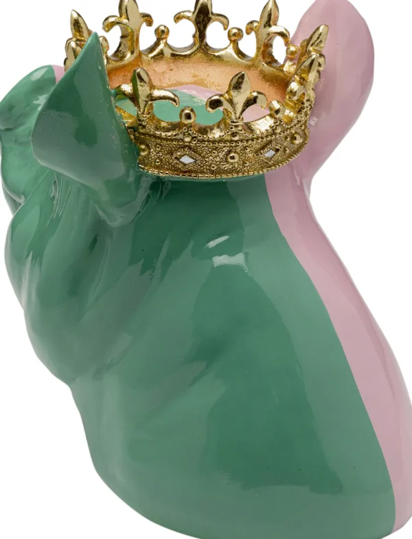 Figura decorativa Crowned Pig 28cm - KARE