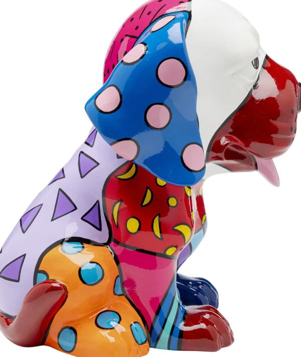 Figura decorativa Dog Patchwork 35cm - KARE